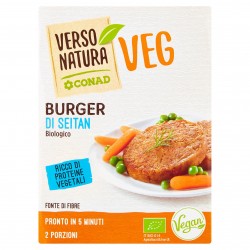 Burger di Seitan Bio Verso Natura 2X 90gr