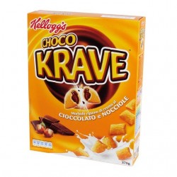 Kellogg's Krave Cioccolato alla Nocciola 375gr.