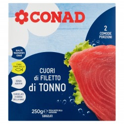 Cuore di Filetto di Tonno - Conad 250gr (Surgelato)