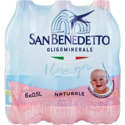 Acqua Naturale San Benedetto 0,5LT X6