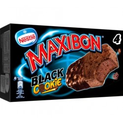 Gelato Maxibon Black Cookie 4Pz