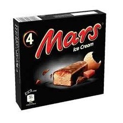 Gelato Mars Ice Cream 4Pz