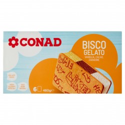 Gelato Biscotto Conad 6Pz