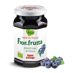 Fior di Frutta Mirtilli Neri Bio - Rigoni 330gr.