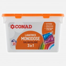 Capsule Lavatrice Monodose 20 - Conad