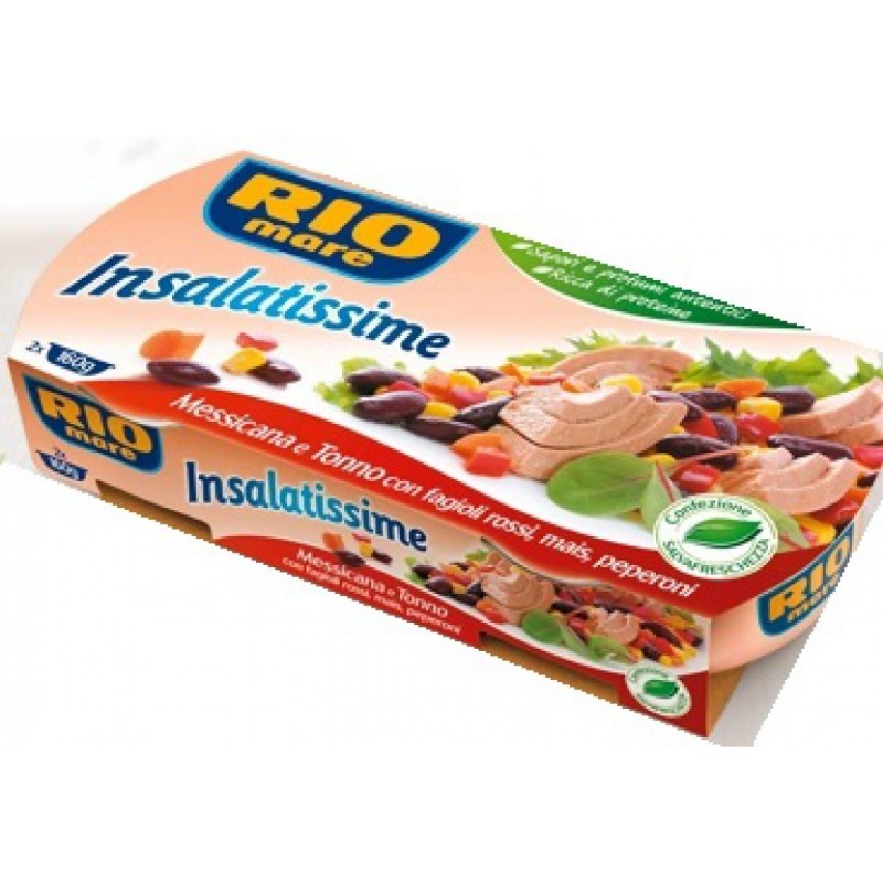 Insalatissime Messicana e Tonno - Rio Mare 160gr