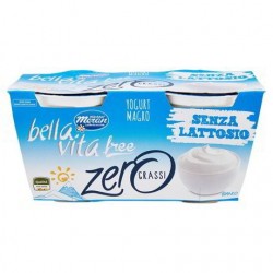 Yogurt Bianco ZERO GRASSI Bellavita - SENZA LATTOSIO 2x125gr.