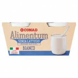 Yogurt Bianco Conad - SENZA LATTOSIO 2x125gr.
