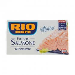 Filetto di Salmone al Vapore - Rio Mare 125gr