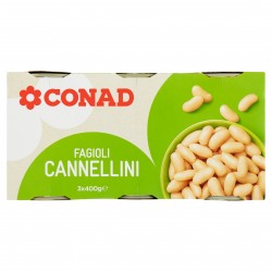 Fagioli Cannellini Conad 3X400gr