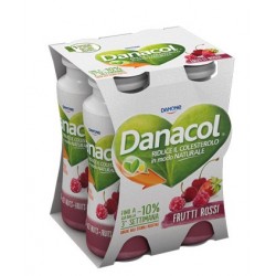 Danacol Frutti Rossi X4