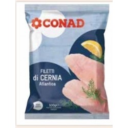 Filetti di Cernia - Conad 500gr (Surgelato)