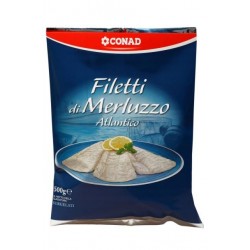 Filetti di Merluzzo - Conad 500gr (Surgelato)