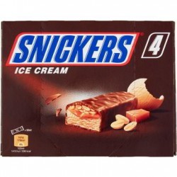 Gelato Snickers Ice Cream 4Pz