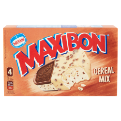 Gelato Maxibon Cereal Mix 4Pz