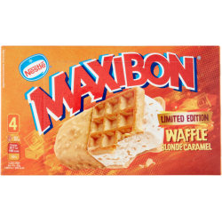 Gelato Maxibon Waffle 4Pz