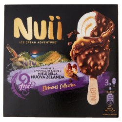 Nuii Ice Cream Miele Nuova Zelanda  3X 204gr
