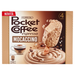 Pocket Coffee Mocaccino  4X 200gr