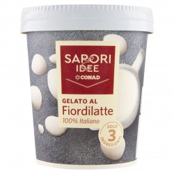 Gelato Vaschetta Fior di Latte - 300gr Sapori e Idee