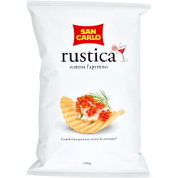 Patatine San Carlo Rustica 190gr